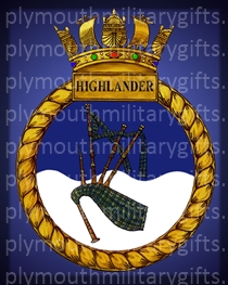 HMS Highlander Magnet